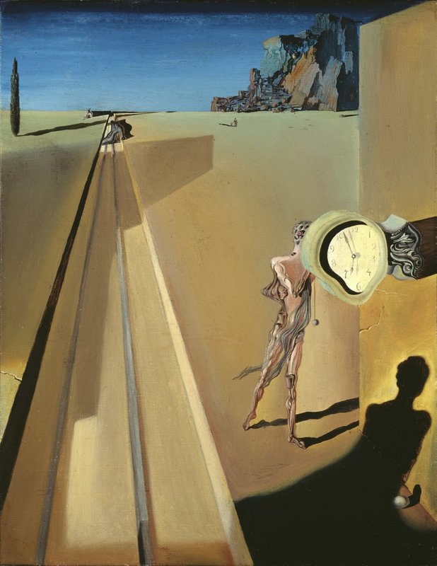 dali Premature Ossification of a Railroad Station, 1930 3